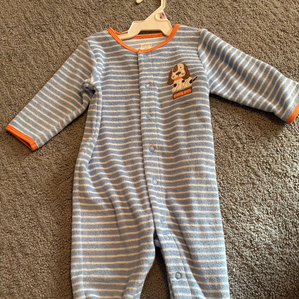 Carter’s terry boys brand new footie